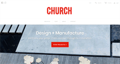 Desktop Screenshot of churchoriginalproducts.com